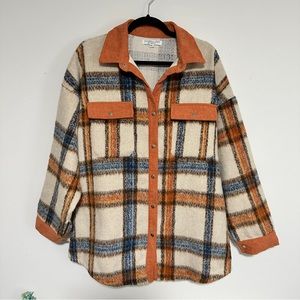 Orange Shacket - Chic Soul